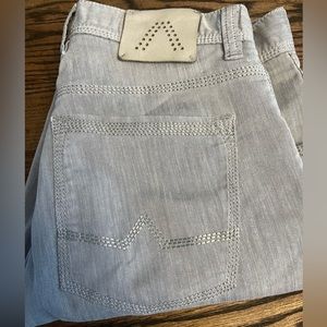 NWOT Alberto Modern Fit Grey Denim Pants